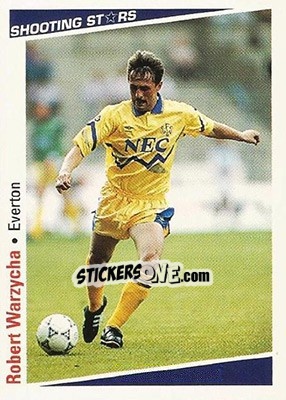 Sticker Warzycha Robert - Shooting Stars 1991-1992 - Merlin