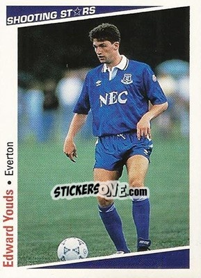 Sticker Youds Edward - Shooting Stars 1991-1992 n. 89 - Merlin