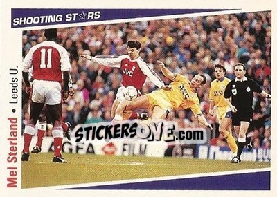 Sticker Sterland Mel - Shooting Stars 1991-1992 - Merlin