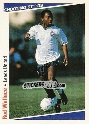 Sticker Wallace Rod - Shooting Stars 1991-1992 - Merlin