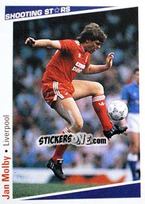 Cromo Molby Jan - Shooting Stars 1991-1992 n. 111 - Merlin