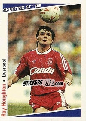 Sticker Houghton Ray - Shooting Stars 1991-1992 - Merlin