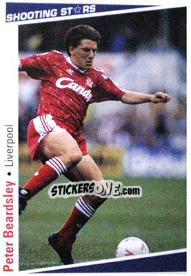 Cromo Beardlsey Peter - Shooting Stars 1991-1992 n. 117 - Merlin