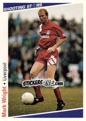 Sticker Wright Mark - Shooting Stars 1991-1992 - Merlin