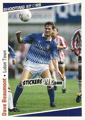 Sticker Beaumont Dave - Shooting Stars 1991-1992 n. 128 - Merlin