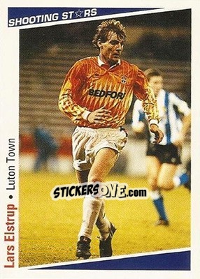 Sticker Elstrup Lars - Shooting Stars 1991-1992 - Merlin