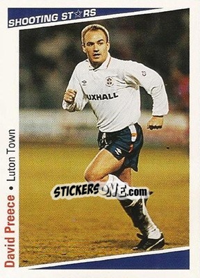 Sticker Preece David - Shooting Stars 1991-1992 n. 131 - Merlin