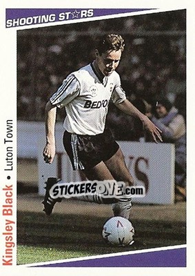 Sticker Black Kingsley - Shooting Stars 1991-1992 n. 132 - Merlin