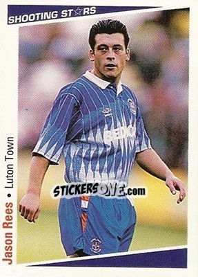 Sticker Rees Jason - Shooting Stars 1991-1992 n. 133 - Merlin
