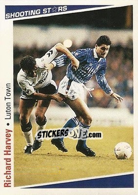Sticker Harvey Richard - Shooting Stars 1991-1992 n. 134 - Merlin
