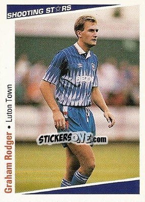 Sticker Rodger Graham - Shooting Stars 1991-1992 n. 138 - Merlin