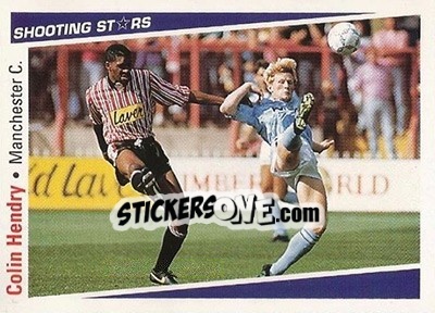 Sticker Hendry Colin - Shooting Stars 1991-1992 n. 144 - Merlin