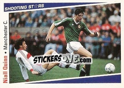 Sticker Quinn Niall - Shooting Stars 1991-1992 - Merlin