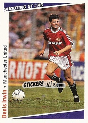 Cromo Irwin Dennis - Shooting Stars 1991-1992 n. 157 - Merlin