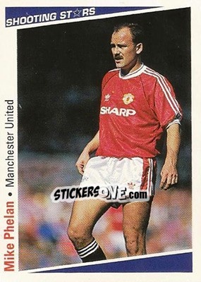 Sticker Phelan Mike - Shooting Stars 1991-1992 n. 160 - Merlin