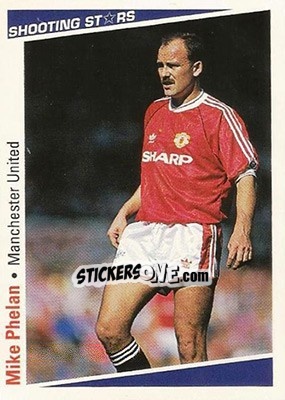 Sticker Phelan Mike - Shooting Stars 1991-1992 - Merlin