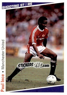 Sticker Ince Paul - Shooting Stars 1991-1992 n. 163 - Merlin