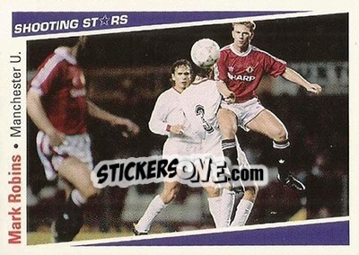 Sticker Robins Mark - Shooting Stars 1991-1992 - Merlin