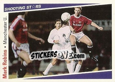 Sticker Robins Mark - Shooting Stars 1991-1992 n. 167 - Merlin