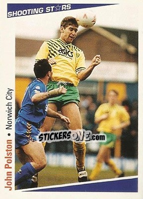 Figurina Polston John - Shooting Stars 1991-1992 n. 175 - Merlin