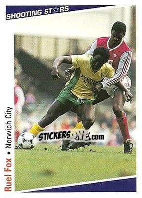 Sticker Fox Ruel - Shooting Stars 1991-1992 n. 178 - Merlin