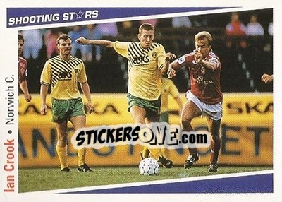 Sticker Crook Ian - Shooting Stars 1991-1992 - Merlin