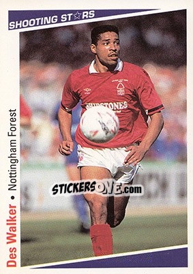 Sticker Walker Des - Shooting Stars 1991-1992 n. 187 - Merlin