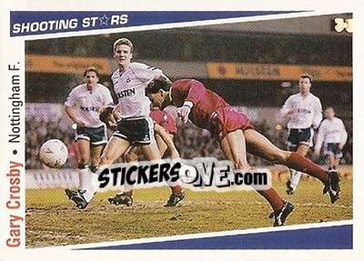 Sticker Crosby Gary - Shooting Stars 1991-1992 - Merlin