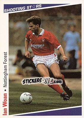 Sticker Woan Ian - Shooting Stars 1991-1992 n. 195 - Merlin