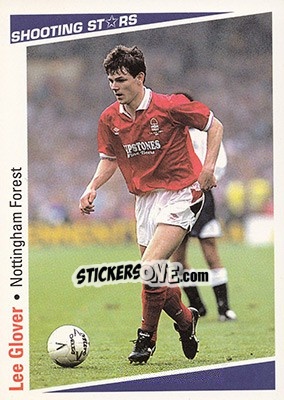 Sticker Glover Lee - Shooting Stars 1991-1992 n. 196 - Merlin