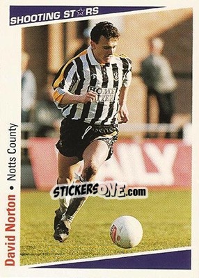 Sticker Norton David - Shooting Stars 1991-1992 - Merlin