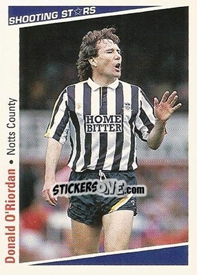 Sticker O'Riordan Donald - Shooting Stars 1991-1992 n. 204 - Merlin