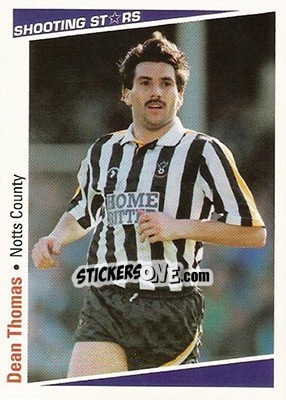 Sticker Thomas Dean - Shooting Stars 1991-1992 n. 205 - Merlin