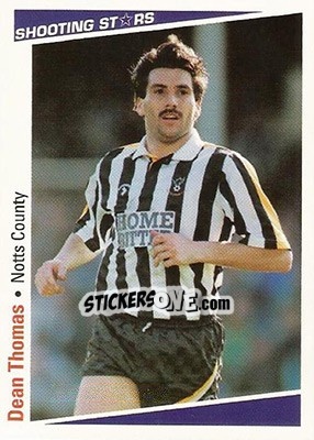 Sticker Thomas Dean - Shooting Stars 1991-1992 - Merlin