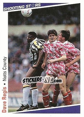 Sticker Regis Dave - Shooting Stars 1991-1992 n. 212 - Merlin