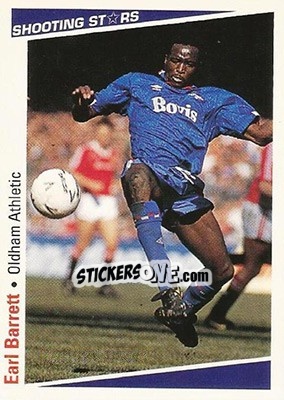 Sticker Barrett Earl - Shooting Stars 1991-1992 - Merlin