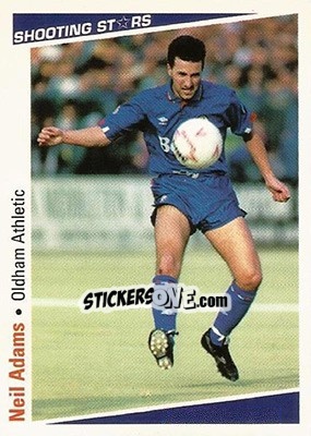 Sticker Adams Neil - Shooting Stars 1991-1992 - Merlin