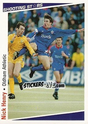 Cromo Henry Nick - Shooting Stars 1991-1992 n. 224 - Merlin