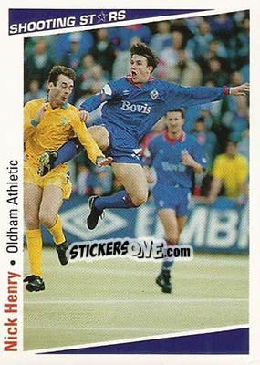 Sticker Henry Nick - Shooting Stars 1991-1992 - Merlin