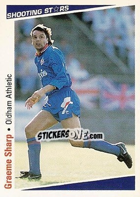 Cromo Sharp Graeme - Shooting Stars 1991-1992 - Merlin