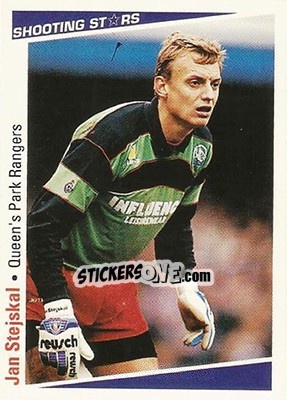 Sticker Stejskal Jan - Shooting Stars 1991-1992 - Merlin