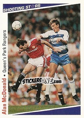 Sticker McDonald Alan - Shooting Stars 1991-1992 - Merlin