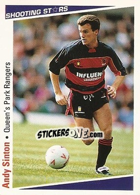 Sticker Sinton Andy - Shooting Stars 1991-1992 - Merlin