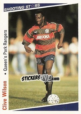 Cromo Wilson Clive - Shooting Stars 1991-1992 - Merlin