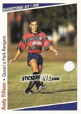 Sticker Tillson Andy - Shooting Stars 1991-1992 - Merlin