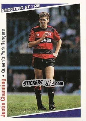 Sticker Channing Justin - Shooting Stars 1991-1992 - Merlin