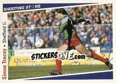 Sticker Tracey Simon - Shooting Stars 1991-1992 - Merlin