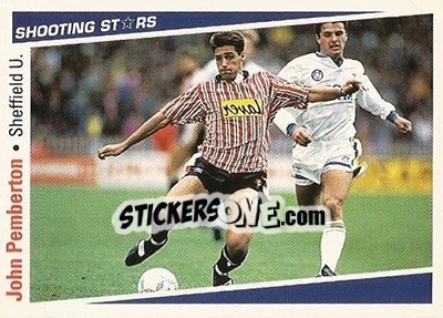 Sticker Pemberton John - Shooting Stars 1991-1992 n. 244 - Merlin