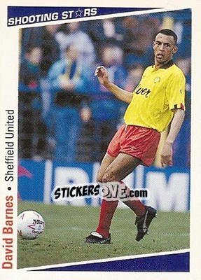 Cromo Barnes David - Shooting Stars 1991-1992 - Merlin