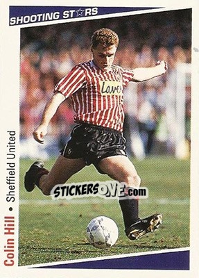 Sticker Hill Colin - Shooting Stars 1991-1992 n. 247 - Merlin